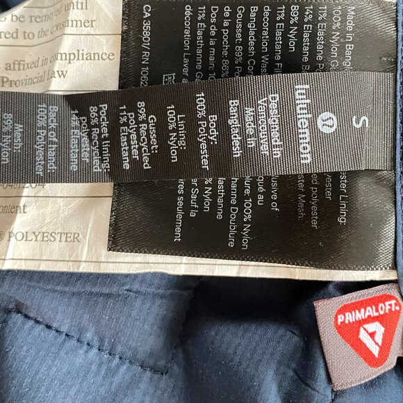 Lululemon Men's Sky Loft Hoodie Jacket Navy Small Flawless - Picture 8 of 16